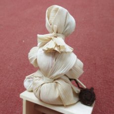 画像4: トウモロコシ人形　編み物　チェコ　手作り　民芸 (4)
