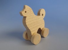 画像1: チェコ　おもちゃ　動物シリーズ　ウッドクラフト　イヌ　干支 (1)